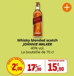 Coccimarket JOHNNIE WALKER Whisky blended scotch offre