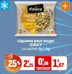 Coccimarket D'AUCY Légumes pour soupe offre