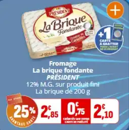 Coccimarket PRÉSIDENT La brique fondante offre