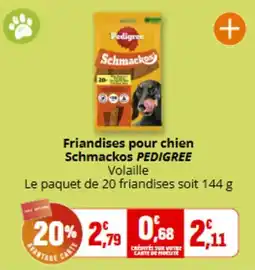 Coccimarket Schmackos PEDIGREE offre