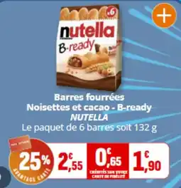Coccimarket Nutella B-ready offre