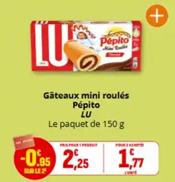 Coccimarket LU Gâteaux mini roulés offre