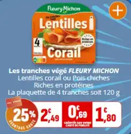 Coccimarket Fleury Michon Lentilles Corail offre