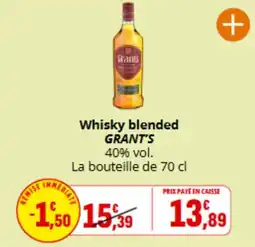 Coccimarket GRANT'S Whisky blended offre