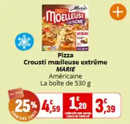 Coccimarket MARIE Pizza Crousti mœlleuse extrême offre