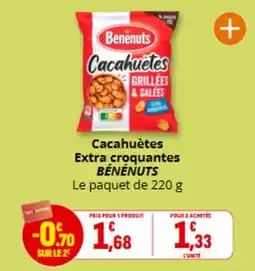 Coccimarket BÉNÉNUTS Cacahuètes offre