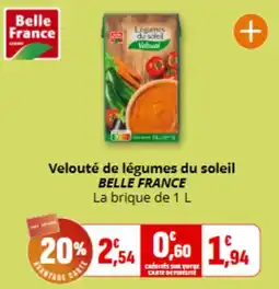 Coccimarket Belle France Velouté de légumes du soleil offre