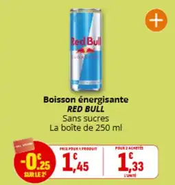Coccimarket Red Bull Boisson énergisante offre