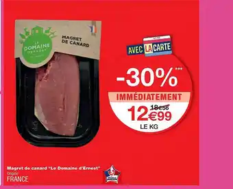 Monoprix Magret De Canard offre