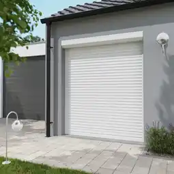 Brico Dépôt Volet roulant motorisé alu blanc 215x180 offre