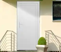 Brico Dépôt Porte de service pvc h.205xl.80 cm offre