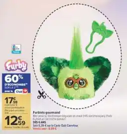 Carrefour Furby Furblets gourmand offre