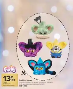 Carrefour Furby Furblets licence offre