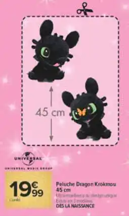 Carrefour Universal Dragon Krokoum offre
