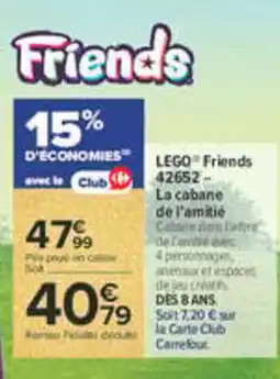 Carrefour LEGO Friends offre
