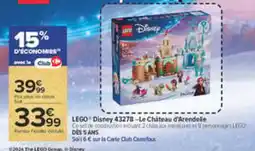 Carrefour LEGO Disney Le Château d'Arendelle offre