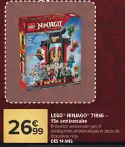 Carrefour LEGO NINJAGO offre