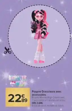 Carrefour Monster High Draculaura offre