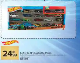 Carrefour Hot Wheels Coffret de 20 véhicules offre