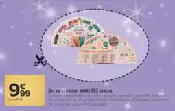 Carrefour Le colléf Set de création MAXI offre