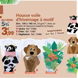 Provence Outillage Housse voile d'hivernage à motif offre