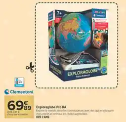 Carrefour Clementoni Exploraglobe Pro RA offre