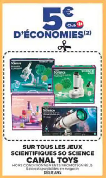 So science canal toys