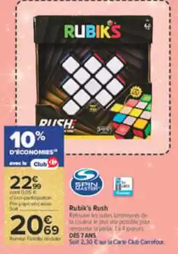 Carrefour Rubik's Rush offre