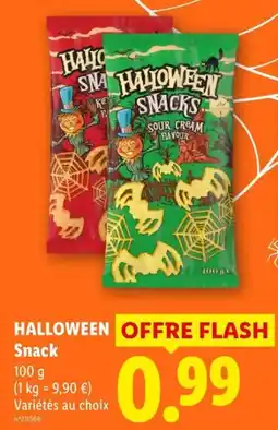 Lidl Halloween Snacks offre