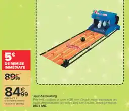 Carrefour Jeux de bowling offre