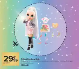 Carrefour Rainbow High Coffret offre