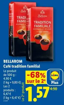 Lidl Bellaram Café tradition familial offre