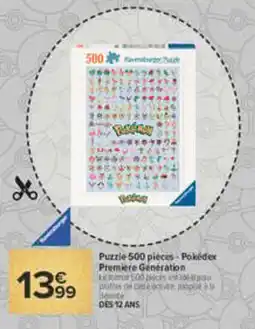 Carrefour Ravensburger Puzzle offre