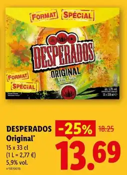 Lidl DESPerados Original offre