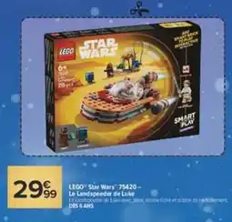 Carrefour LEGO Star Wars 75420 - Le Landspeeder de Luke offre