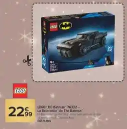 Carrefour LEGO DC Batman La Batmobile de The Batman offre