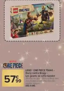 Carrefour LEGO ONE PIECE offre