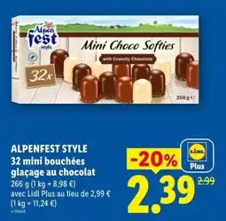 Lidl Alpenfest Style Mini Choco Softies offre