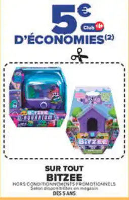 Carrefour BITZEE Aquarium offre