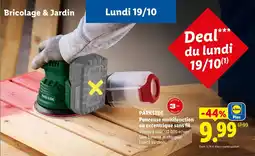 Lidl PARKSIDE Ponceuse multifonction ou excentrique sans fil offre