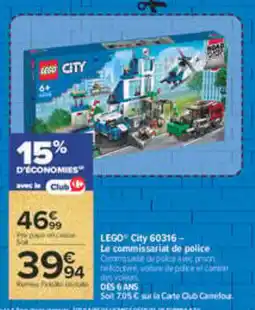 Carrefour LEGO City offre