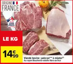 Carrefour Viande bovine offre