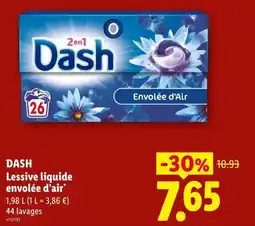 Lidl Dash Lessive liquide offre