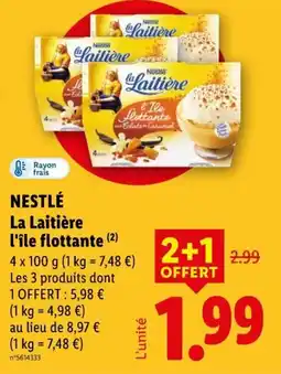 Lidl Nestlé La Laitière offre