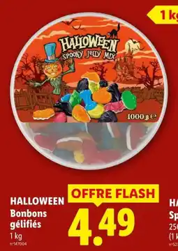 Lidl Halloween Spooky Jelly Mix offre