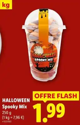 Lidl Halloween Spooky Mix offre