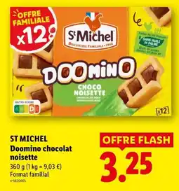 Lidl St Michel Doomino chocolat noisette offre