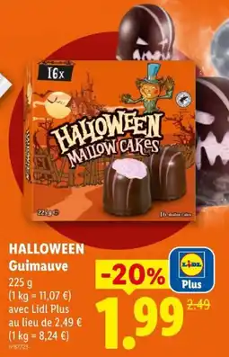 Lidl Halloween Guimaube offre