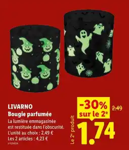 Lidl LIVARNO Bougie parfumée offre