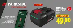 Lidl PARKSIDE Batterie Smart offre